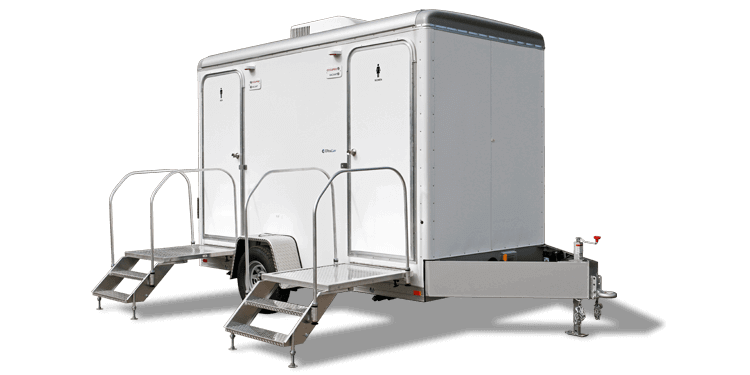 Luxury Restroom Trailer Rentals Elgin IL